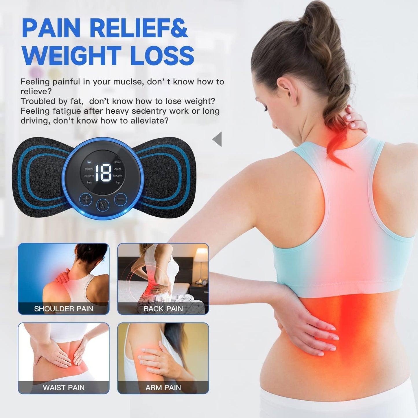 RelaxPro Wireless Body Massager