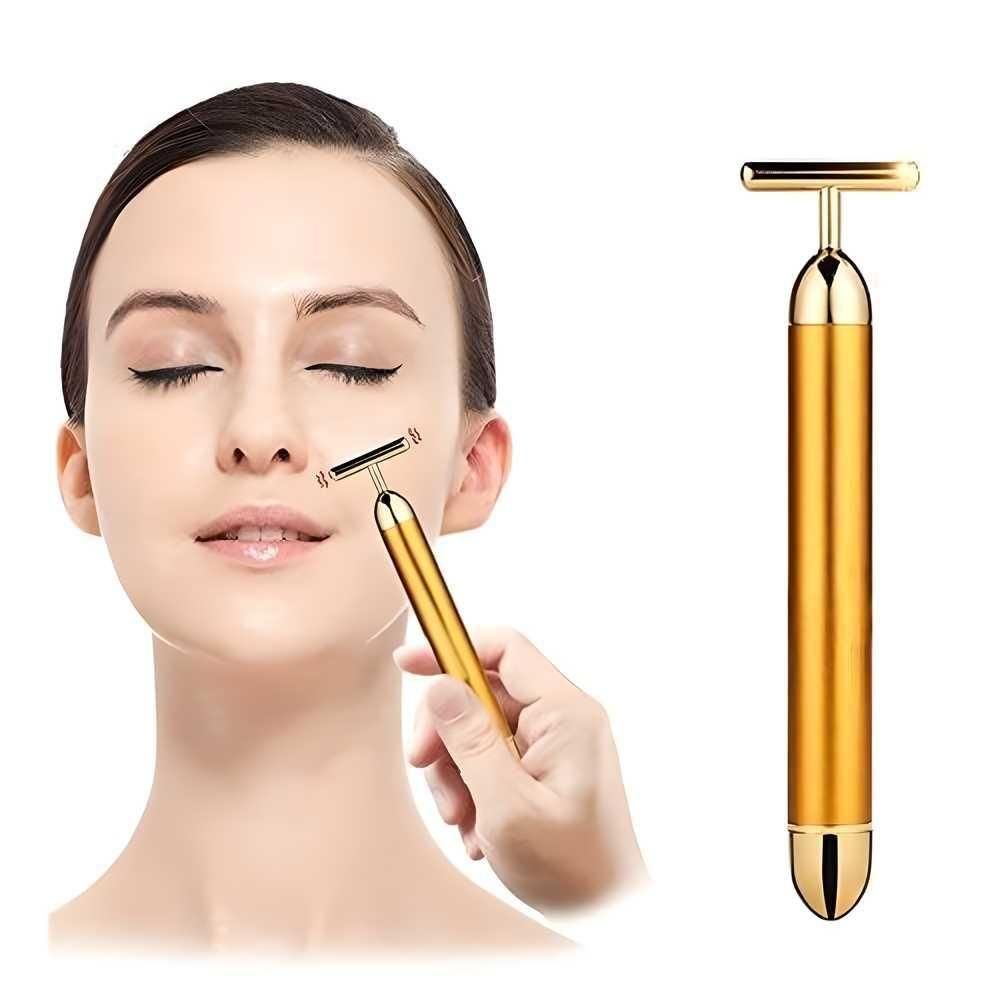 24K Gold Energy Facial Massage Roller